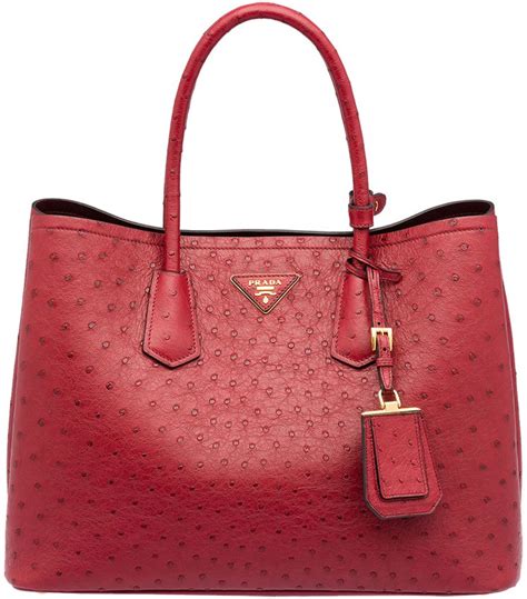 ostrich leather prada bag|prada ostrich leather purses.